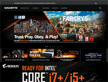 Tablet Screenshot of es.gigabyte.com
