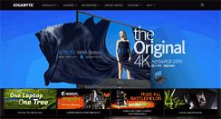 Desktop Screenshot of ca.gigabyte.com