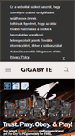 Mobile Screenshot of hu.gigabyte.com