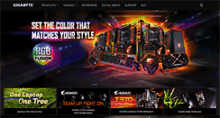 Desktop Screenshot of bd.gigabyte.com