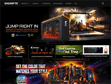 Tablet Screenshot of bd.gigabyte.com